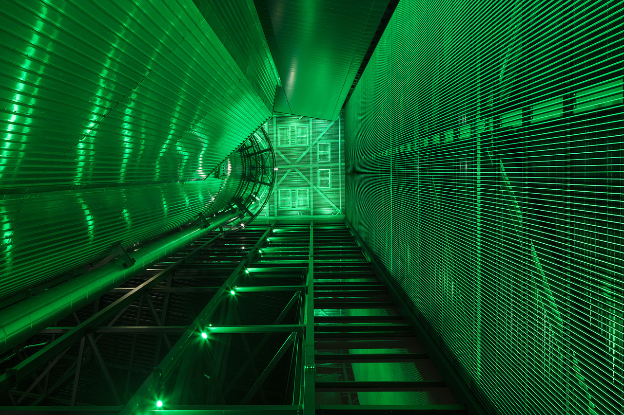 Kraftwerk Lausward Düsseldorf kadawittfeldarchitektur  Architekturfotografie Jens Kirchner