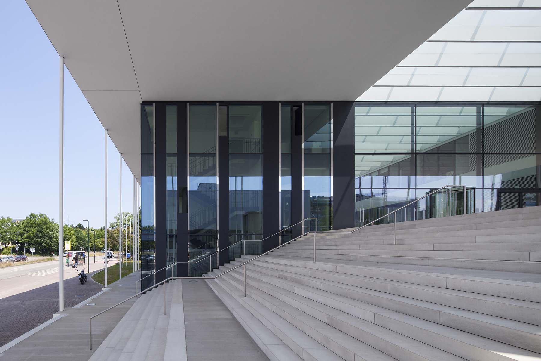 SSC UNI Düsseldorf kadawittfeldarchitektur  Architekturfotografie Jens Kirchner