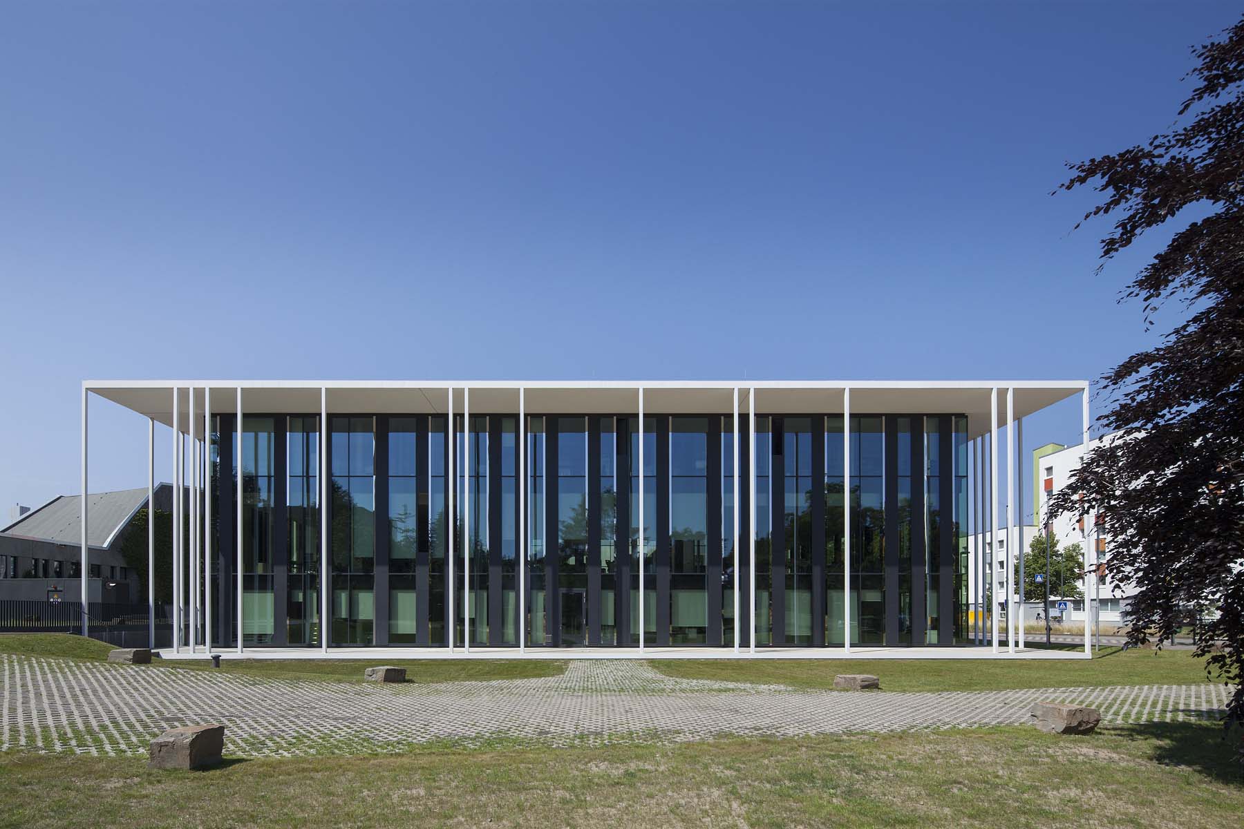 SSC UNI Düsseldorf kadawittfeldarchitektur  Architekturfotografie Jens Kirchner