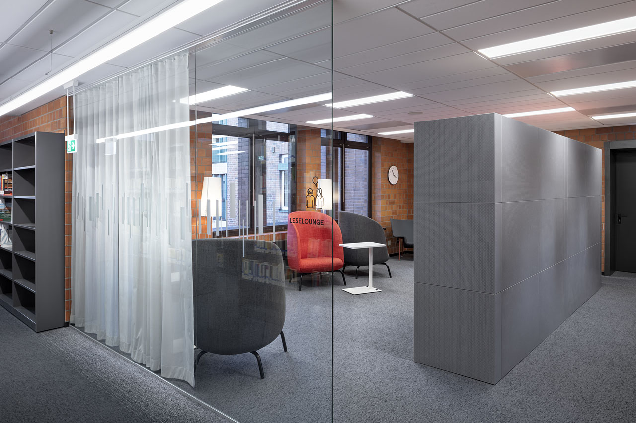 Bibliothek Emden  UKW Innenarchitekten     Architekturfotografie Jens Kirchner