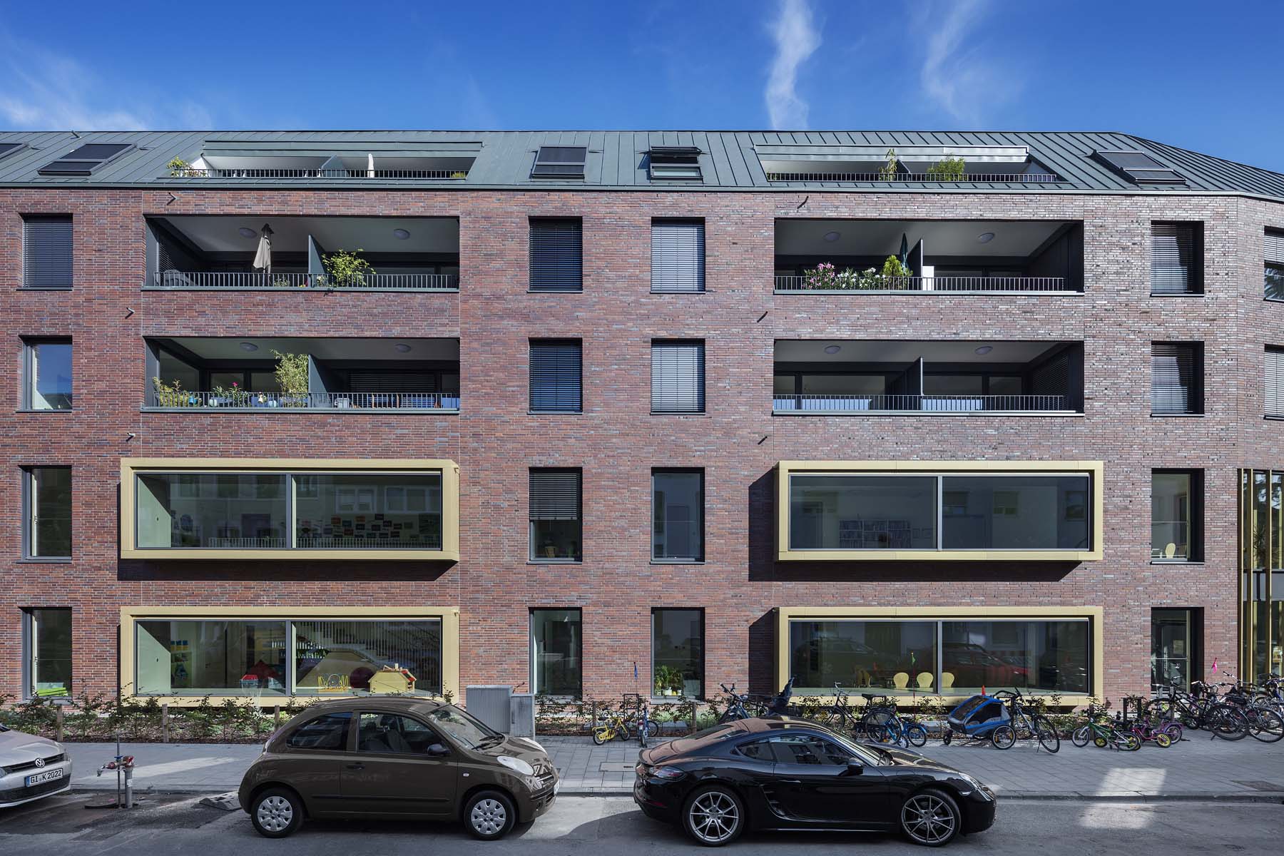 Kita Köln Lepel und Lepel Architektur  Fassade Ansicht  Architekturfotografie Jens Kirchner