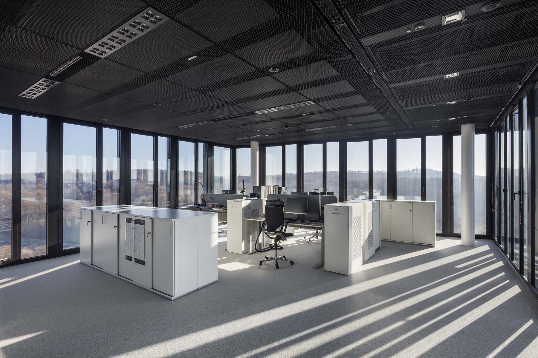 Sporthochschule Köln kadawittfeldarchitektur Innenraum Büro  Architekturfotografie Jens Kirchner