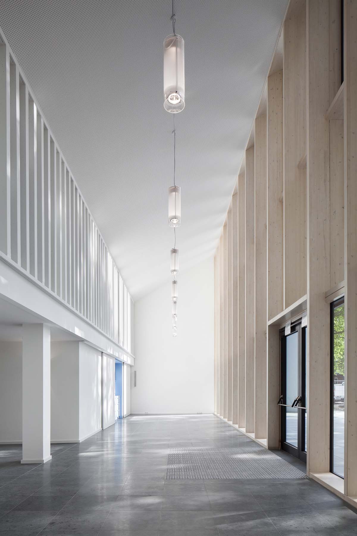 Epiphaniaskirche Köln Lepel und Lepel InnenArchitekten   Fassade  Foyer Architekturfotografie Jens Kirchner