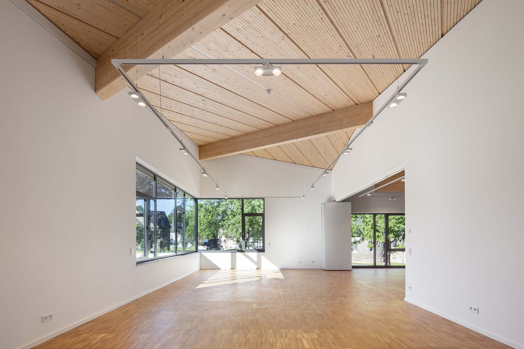 Gemeindezentrum Balve Banz Riecks Architekten       	 Architekturfotografie Jens Kirchner