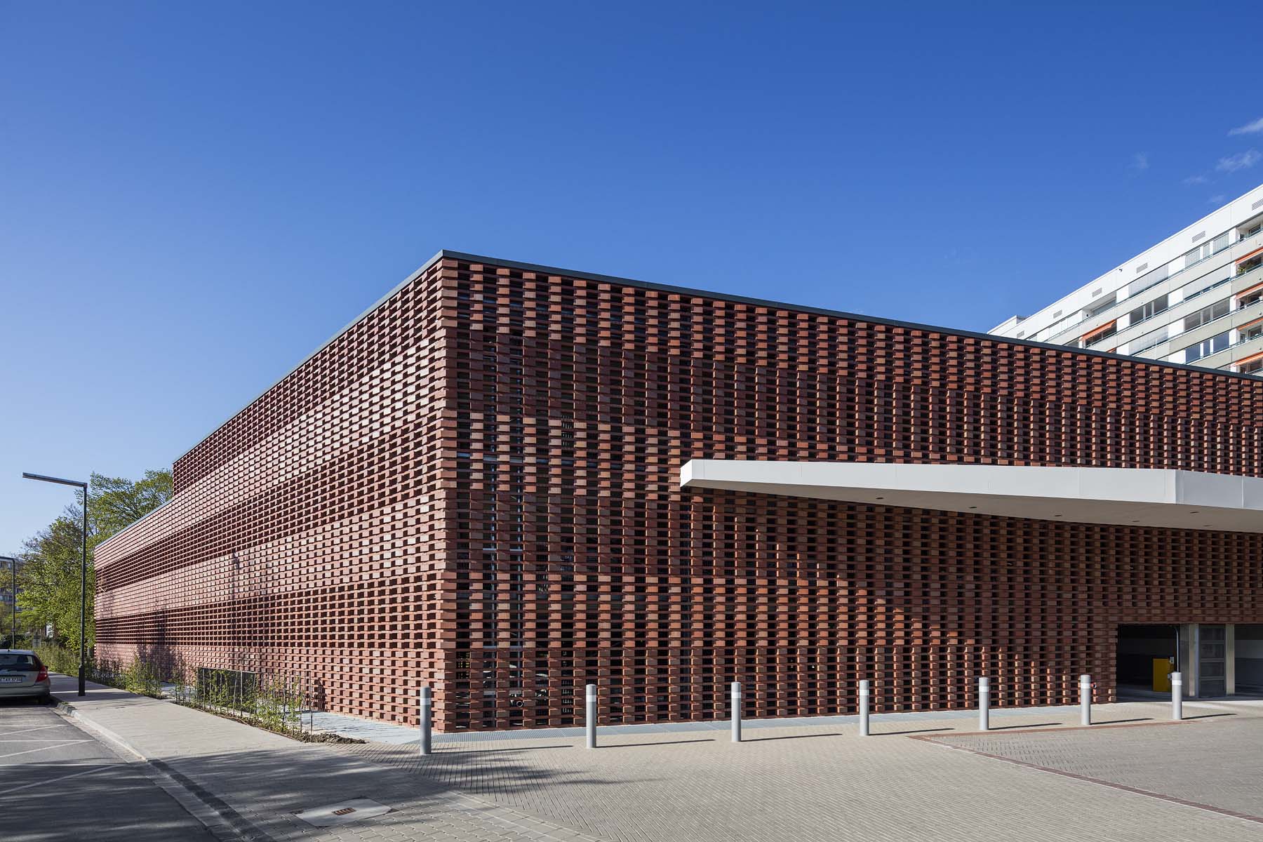 Parkhaus Düsseldorf Planbar Architekten      	 Architekturfotografie Jens Kirchner