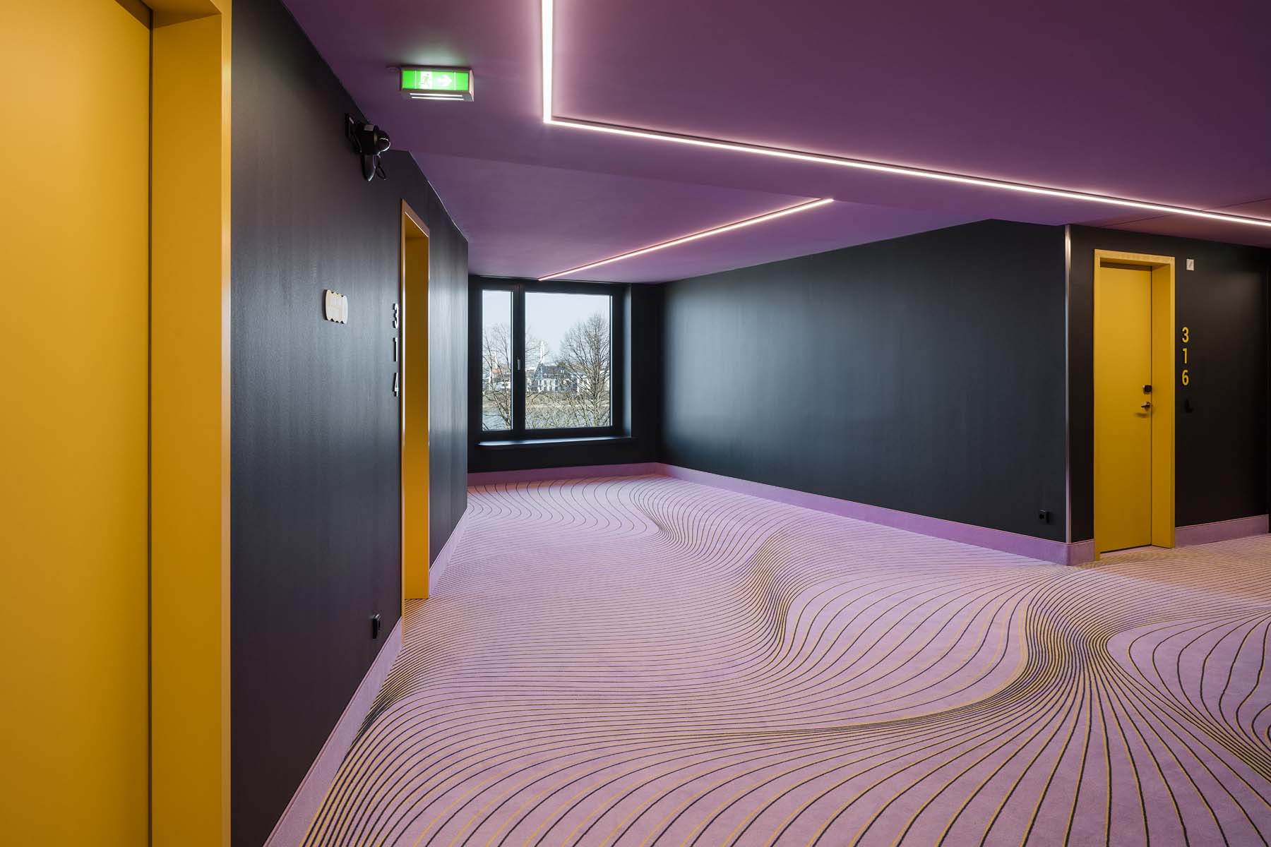 Prizeotel Bonn Kadawittfeldarchitektur       	 Architekturfotografie Jens Kirchner