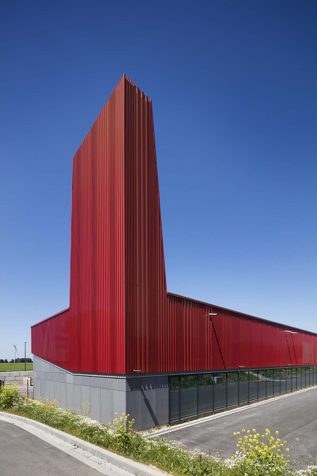 Feuerwehrwache Titz Lepel und Lepel Architekten       	 Architekturfotografie Jens Kirchner