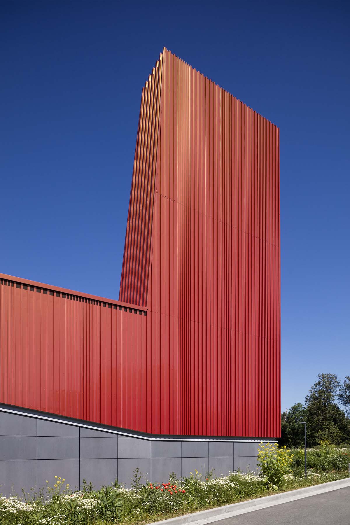 Feuerwehrwache Titz Lepel und Lepel Architekten       	 Architekturfotografie Jens Kirchner