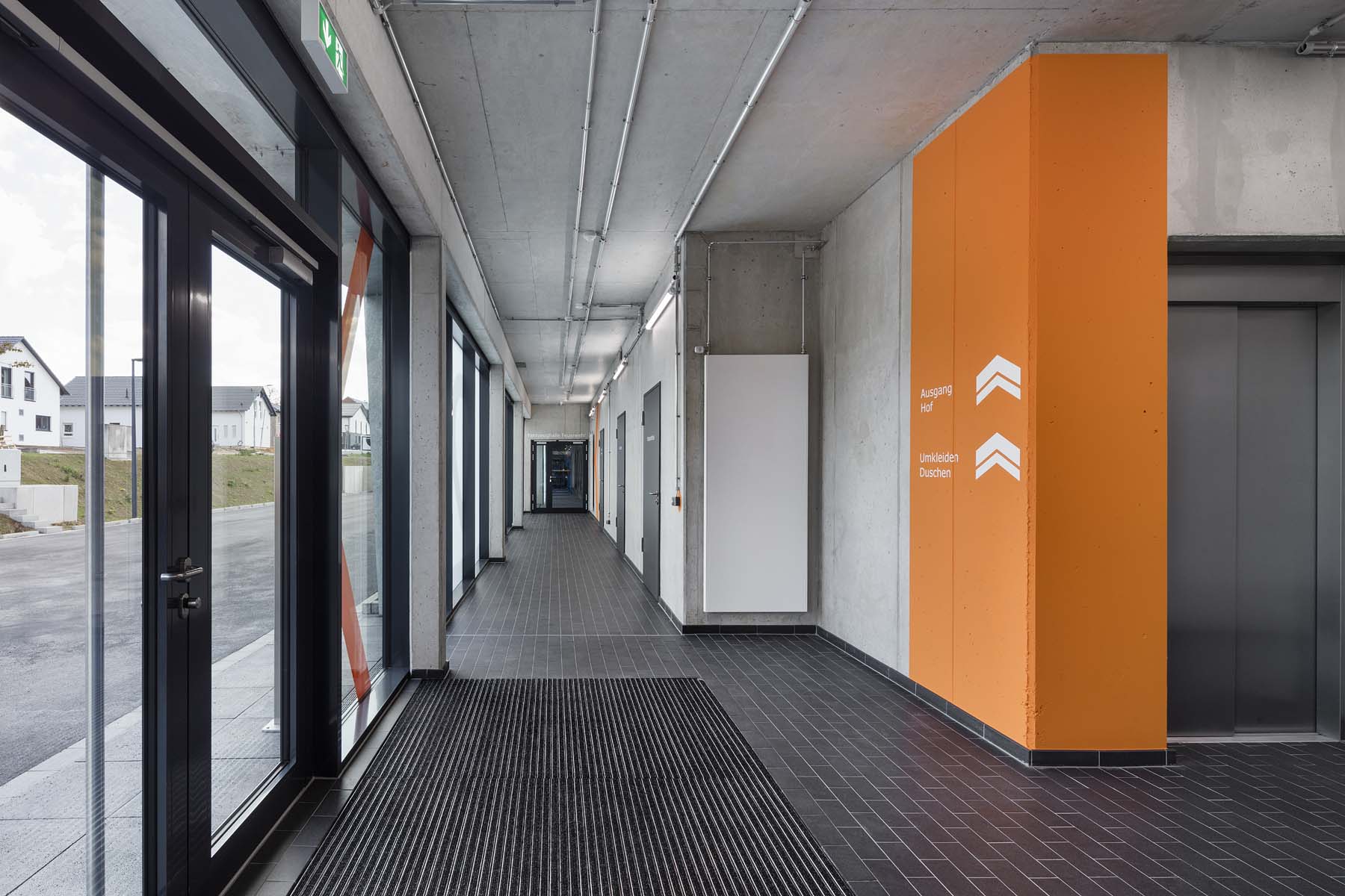 Feuerwehrwache Titz Lepel und Lepel Architekten       	 Architekturfotografie Jens Kirchner