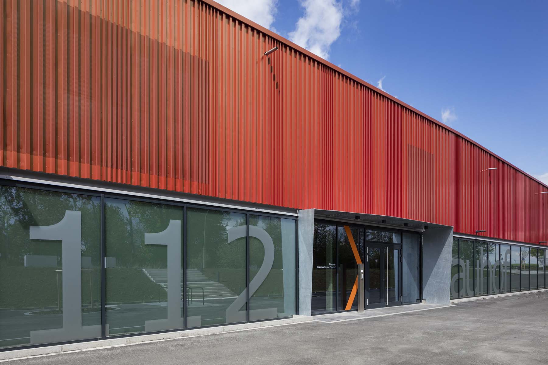 Feuerwehrwache Titz Lepel und Lepel Architekten       	 Architekturfotografie Jens Kirchner