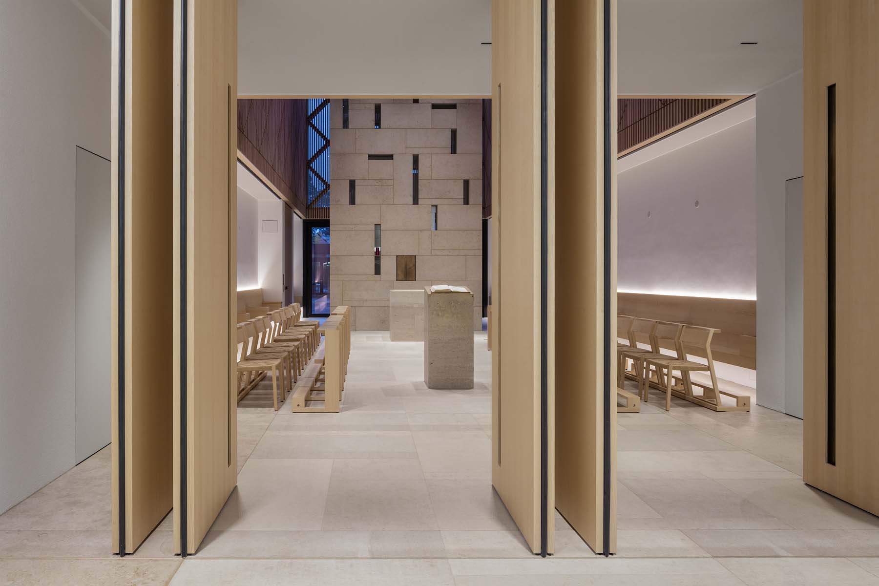 Priesterseminar Paderborn   Arens Faulhaber Lichtplanerinnen  Jens Kirchner ArchitekturFotografie