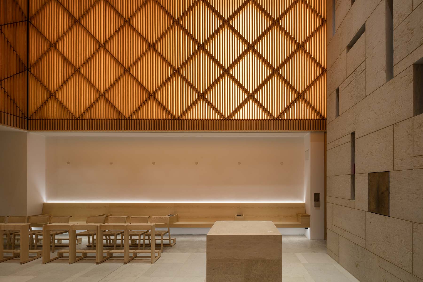 Priesterseminar Paderborn   Arens Faulhaber Lichtplanerinnen  Jens Kirchner ArchitekturFotografie