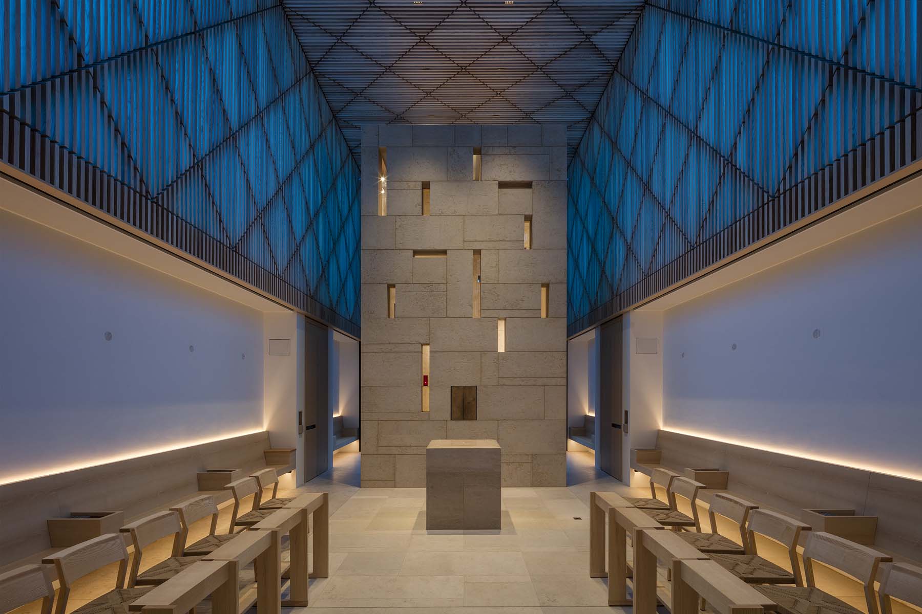 Priesterseminar Paderborn   Arens Faulhaber Lichtplanerinnen  Jens Kirchner ArchitekturFotografie