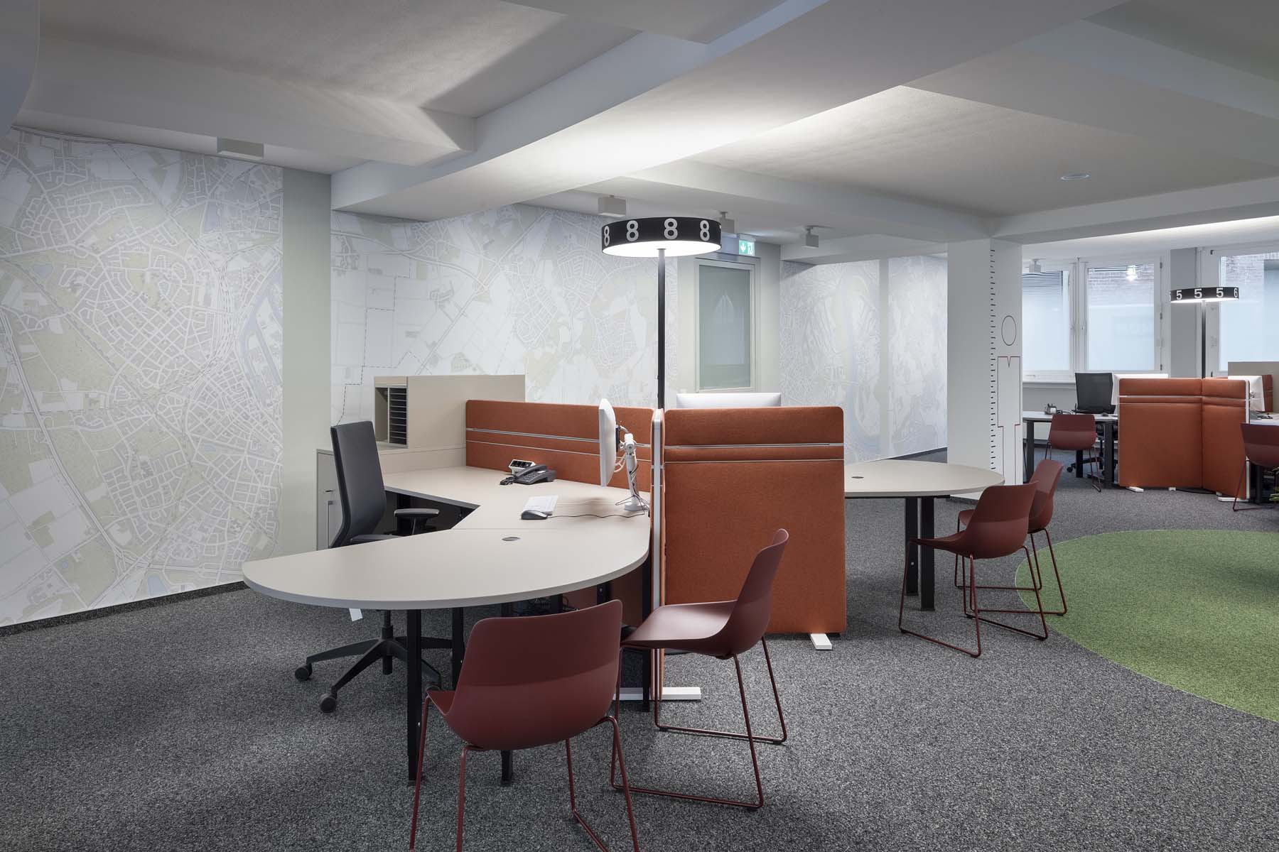 Bürgerbüro Neuss  UKW Innenarchitekten  Interior Innenarchitektur   Jens Kirchner Architekturfotografie