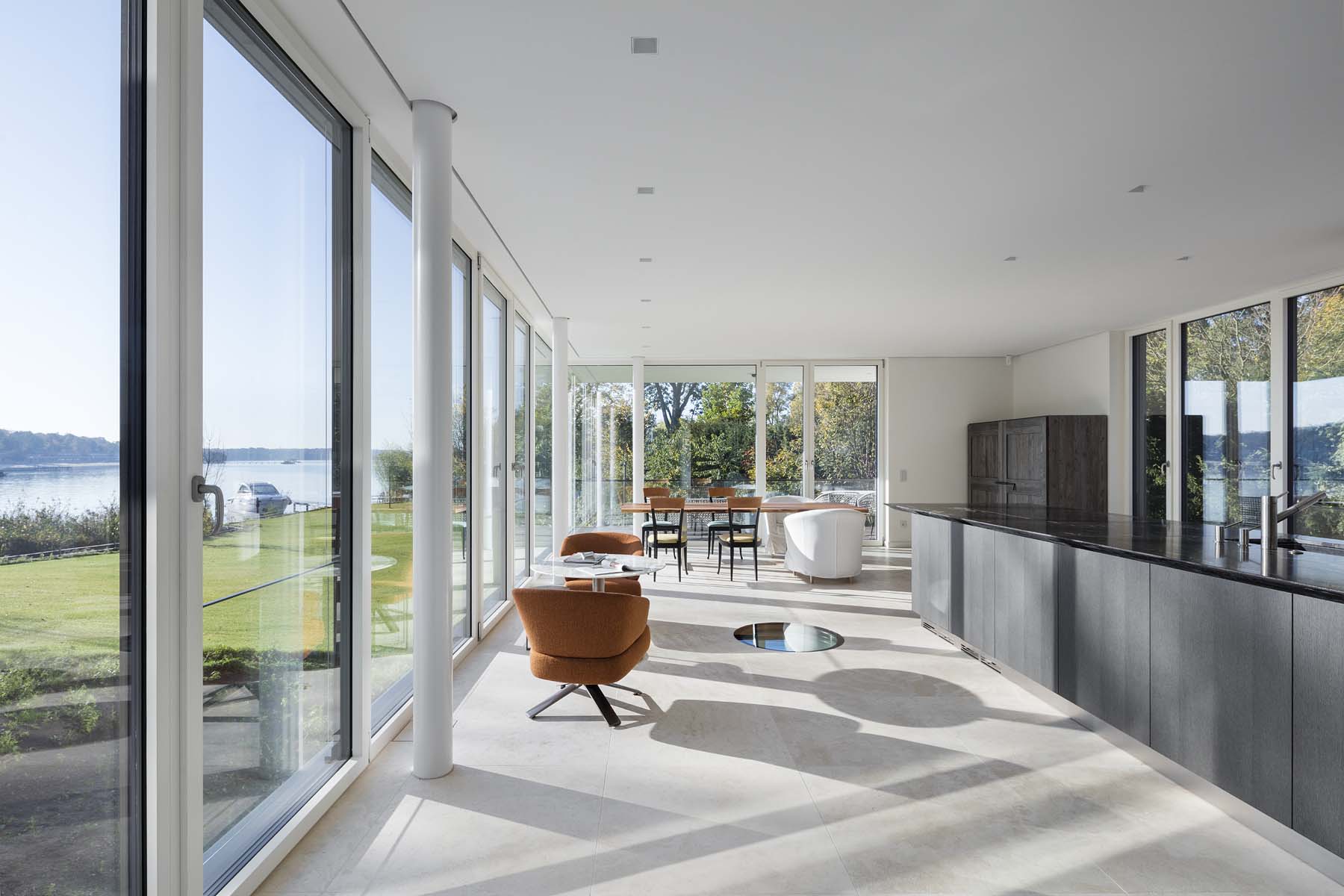 Villa Wannsee  Schröder Architekten  Interior Innenarchitektur   Jens Kirchner Architekturfotografie