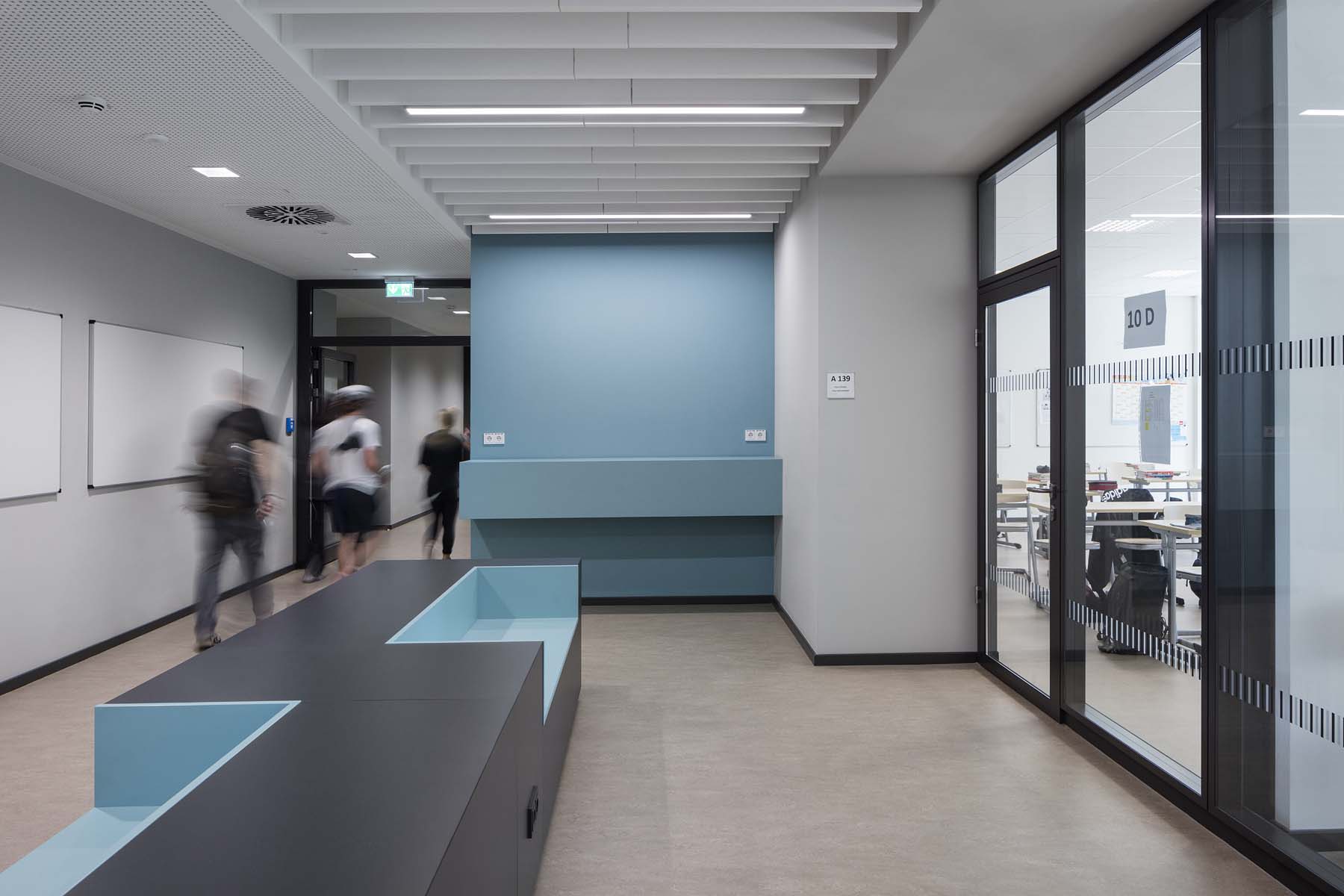 Schule Krefeld Hahn Helten Architekten      	 Architekturfotografie Jens Kirchner