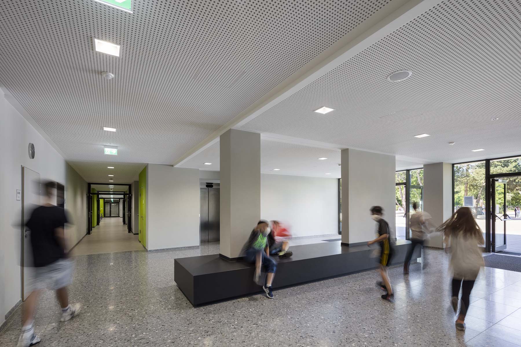 Schule Krefeld Hahn Helten Architekten       	 Architekturfotografie Jens Kirchner