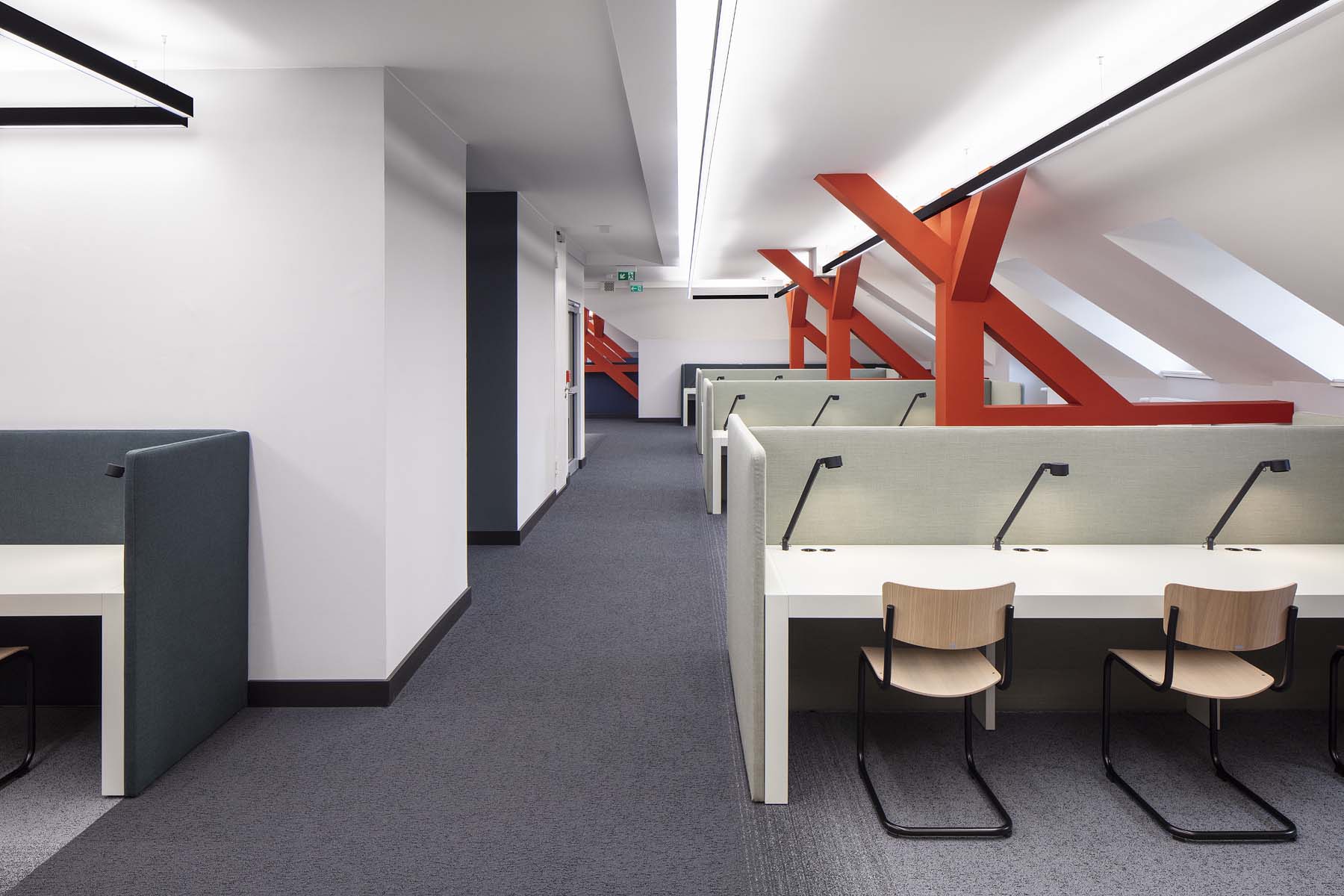 Uni Bibliothek Osnabrück   UKW Innenarchitekten      Jens Kirchner ArchitekturFotografie