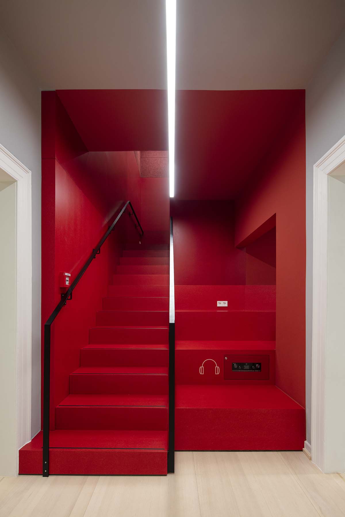 Bibliothek Waldshut  UKW Innenarchitekten Interior Innenarchitektur Architekturfotografie Jens Kirchner